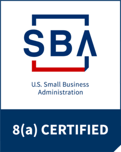 SBA 8(a) certification badge